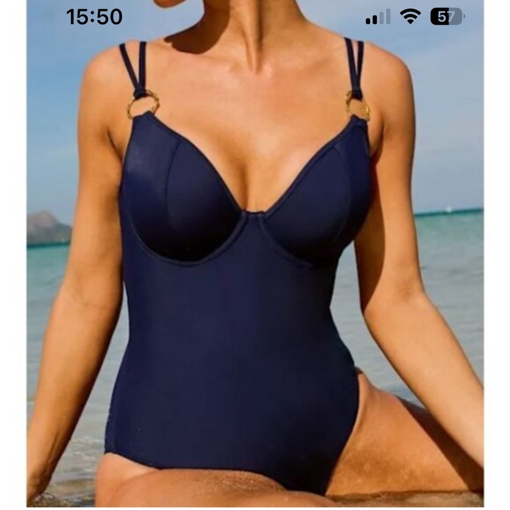 Bravissimo Amalfi Navy 32J US  swimsuit